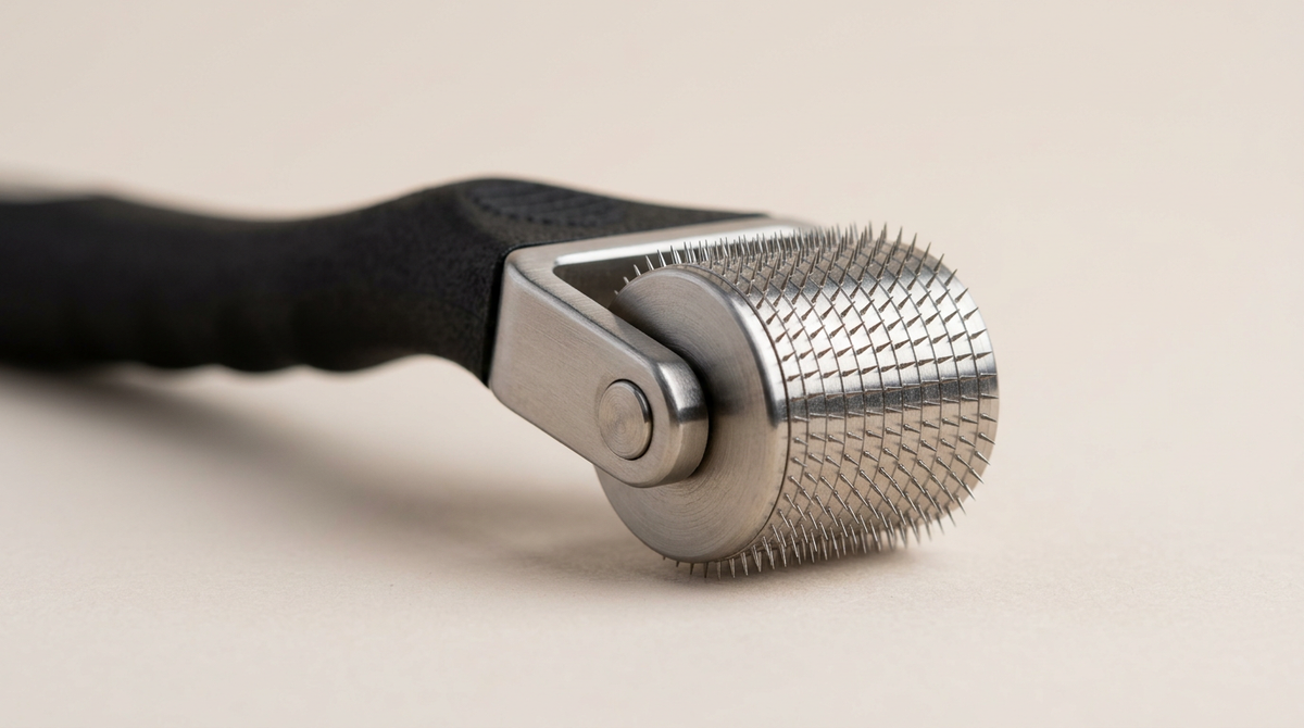 Titanium Needles Derma Roller 0.5mm Length Size - Skincare Product Designed For Beauty And Daily Skincare Routine