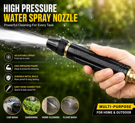 High-Pressure Plastic Hose Nozzle Spray Gun