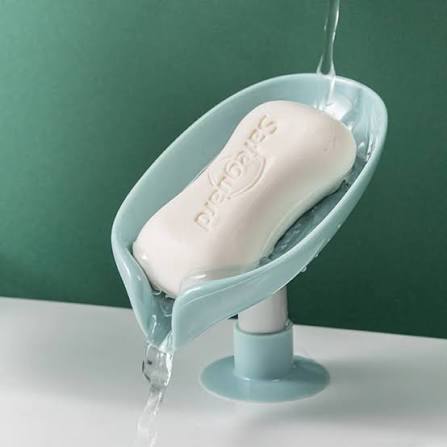 Leaf-Shape Self-Draining Soap Holder