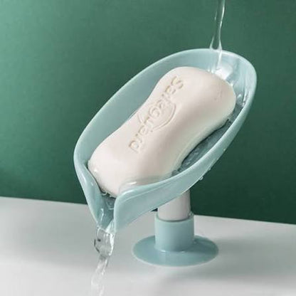 Leaf-Shape Self-Draining Soap Holder