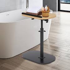 Height Adjustable C-Shaped Side Table